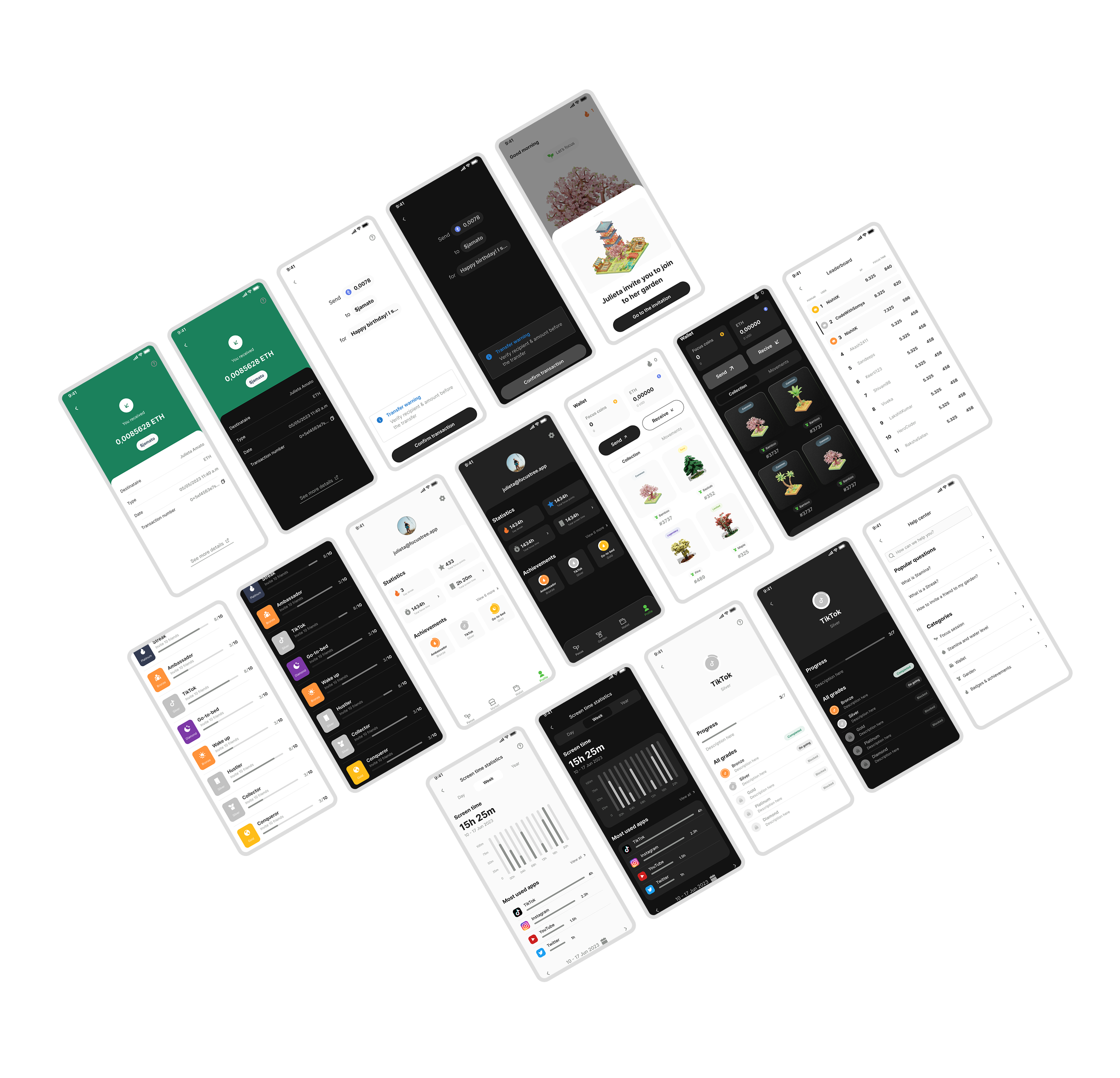 Designing a web3 app that turns screen time control into a growing digital garden - Gallery image 3