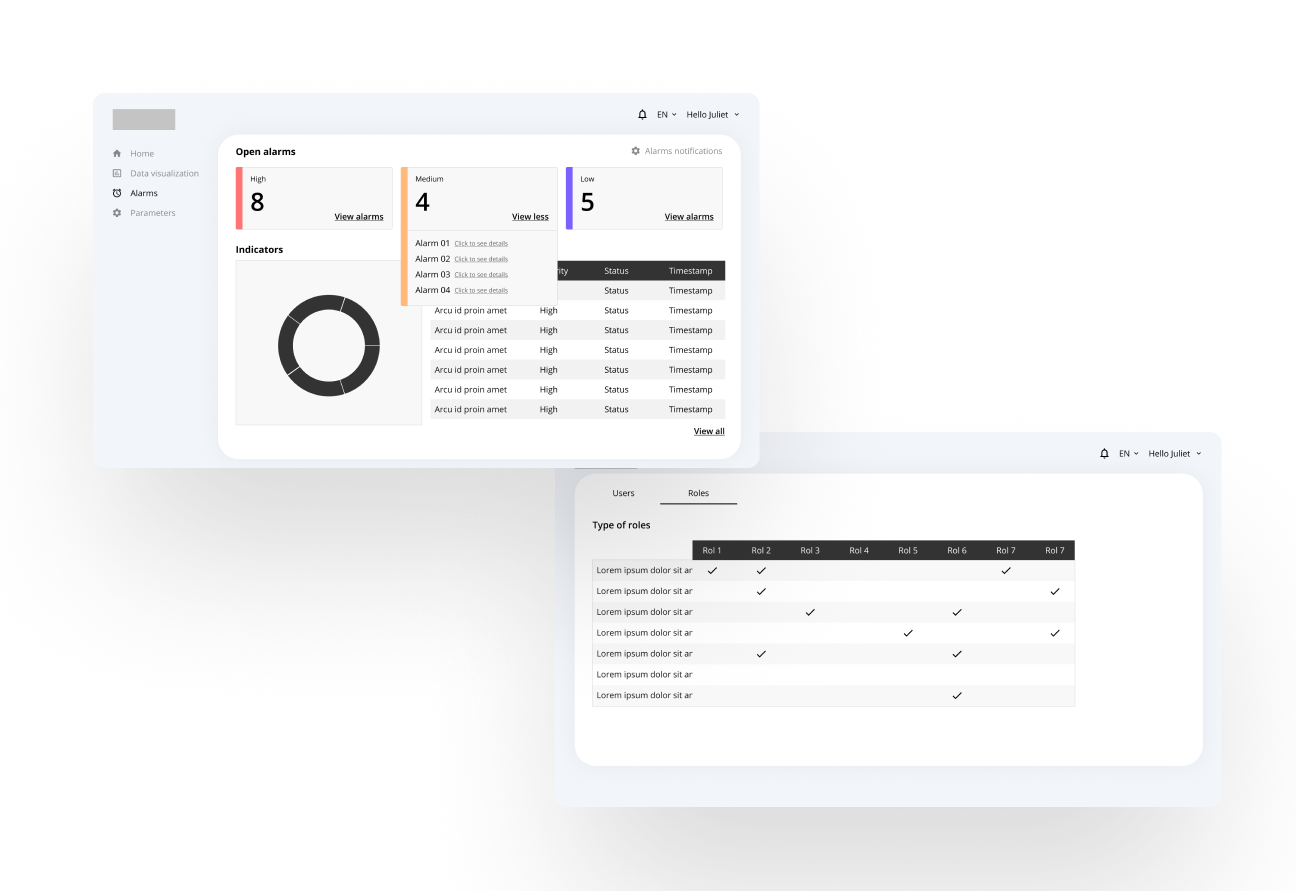 Designing flexible dashboards that help mining teams track their day and spot critical alerts - Gallery image 2