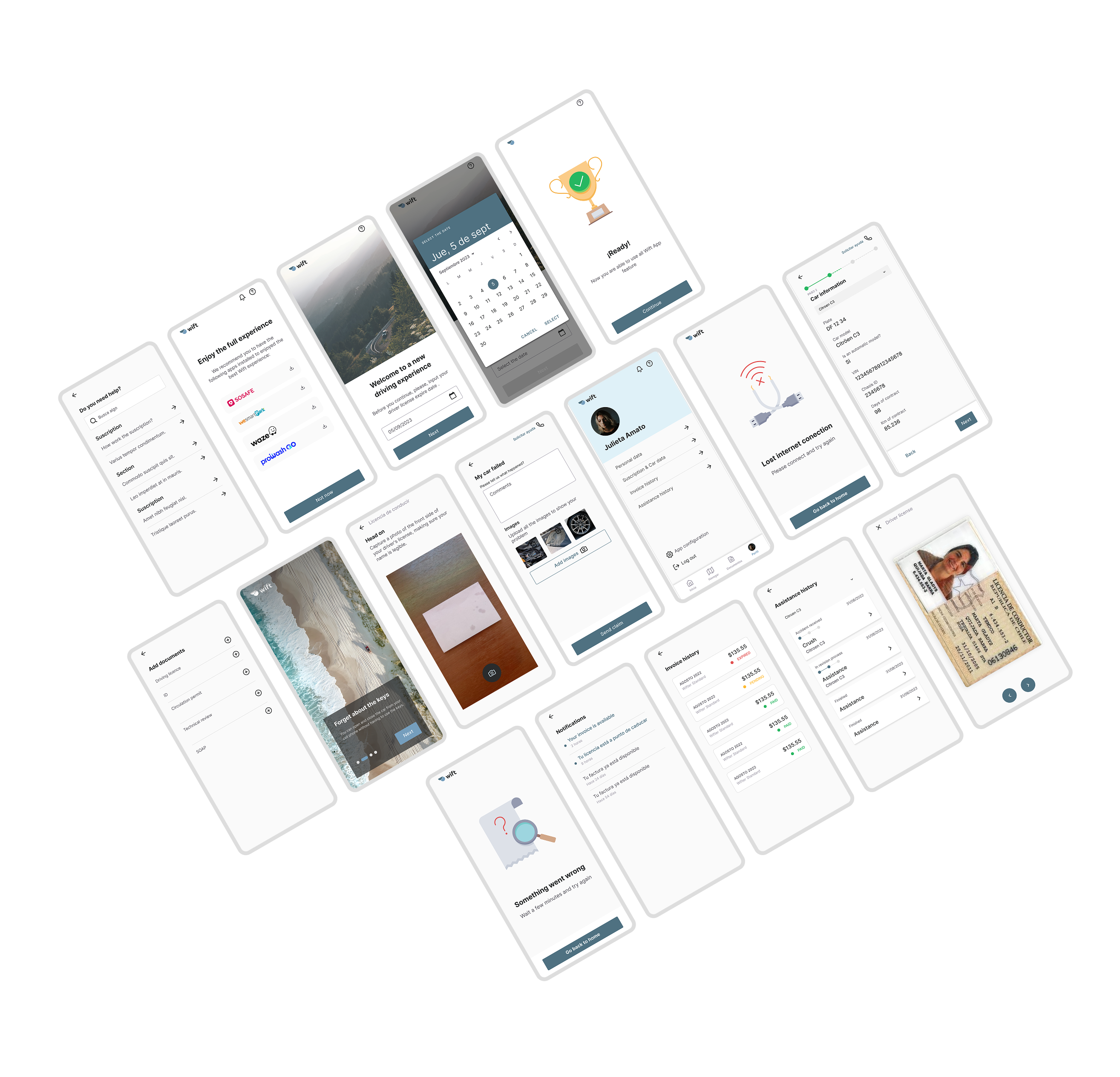 Building a Car as a Service platform from UX foundations to full visual design - Gallery image 3